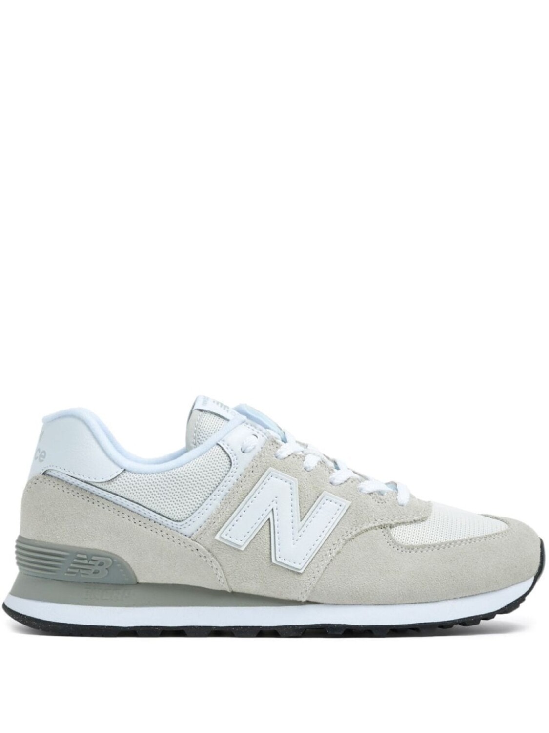 

Кроссовки с логотипом New Balance, бежевый
