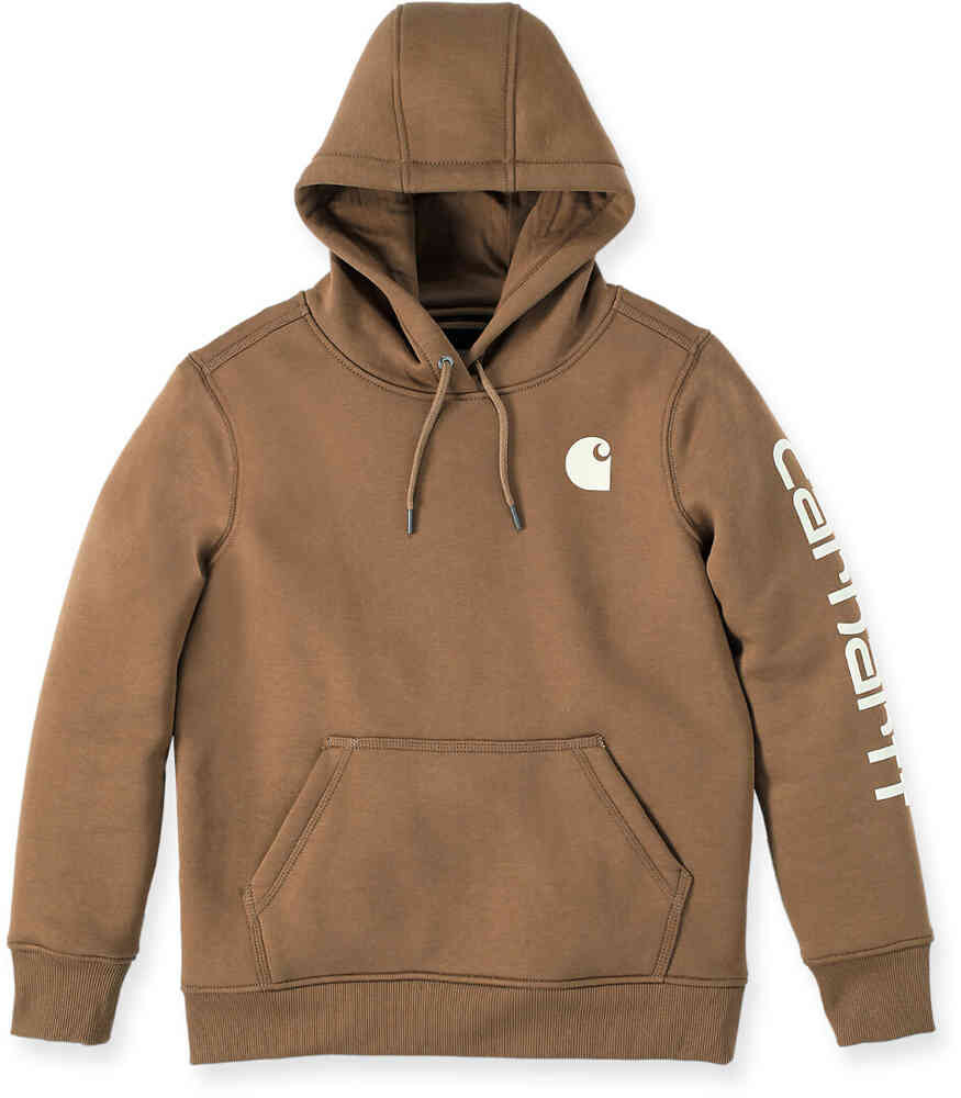 

Женская толстовка с логотипом Clarksburg Carhartt, коричневый