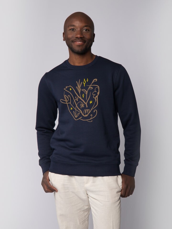 

Толстовка wat Apparel Sweatshirt Self love, темно-синий