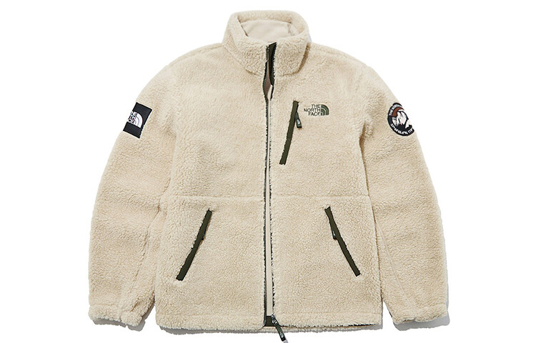 

Бархатная куртка унисекс хаки The North Face, хаки