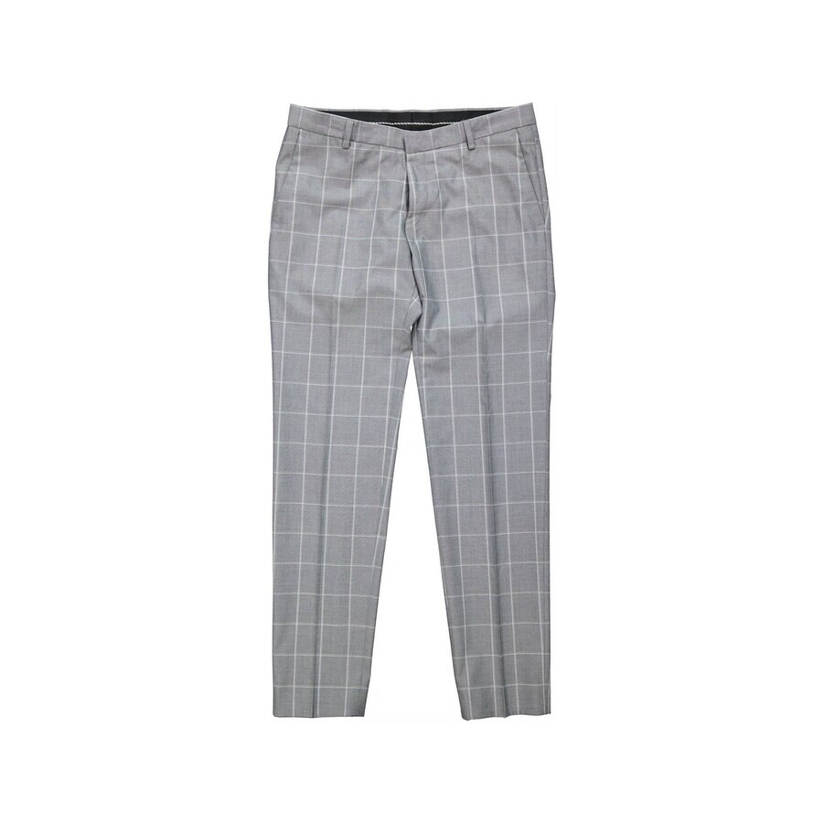 

Костюмные брюки BENVENUTO Regular Pleated Pants, пятнистый серый