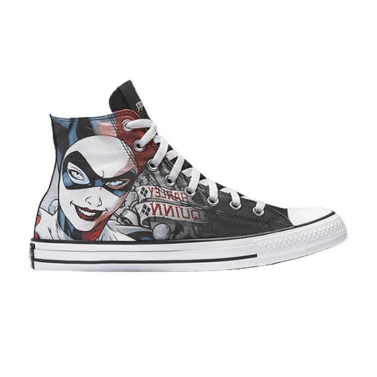 

Кроссовки Converse DC Comics x Chuck Taylor All Star High 'Harley Quinn', черный