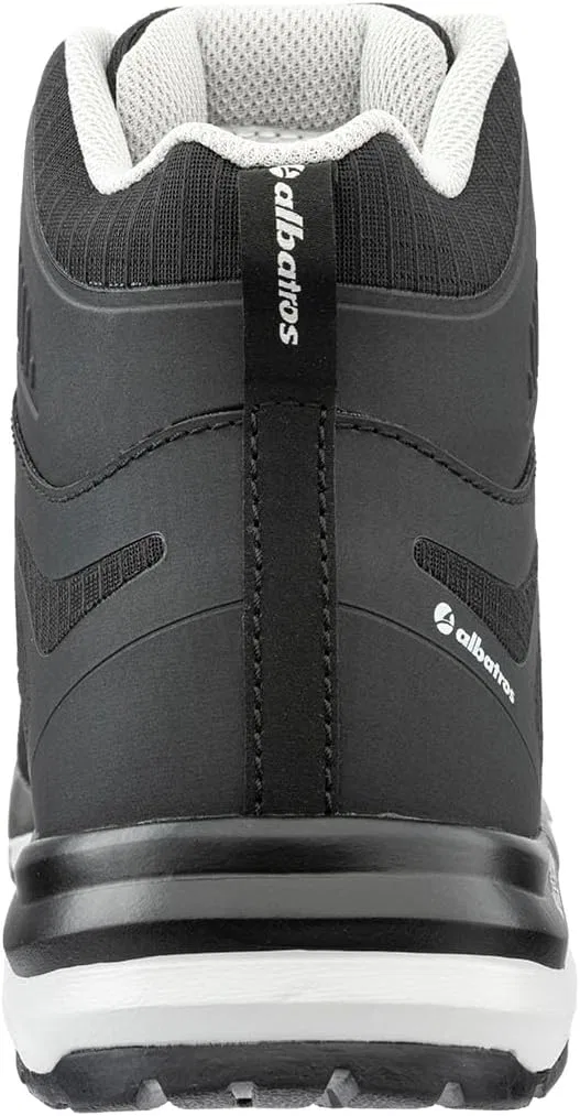 Защитная обувь ALBATROS Trailmaster Mid S3S ESD FO HRO SR для мужчин, нескользящая, без металлических вставок из стекловолокна, Black Quicklock — фото 4