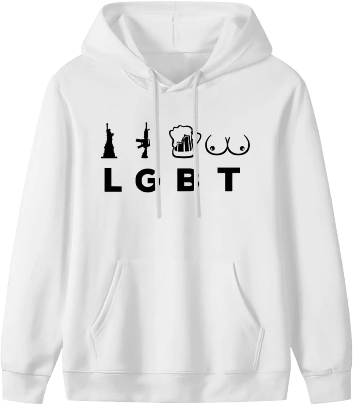 

Толстовка Liberty Gun Beer Tits Funny для мужчин ITPHOYS