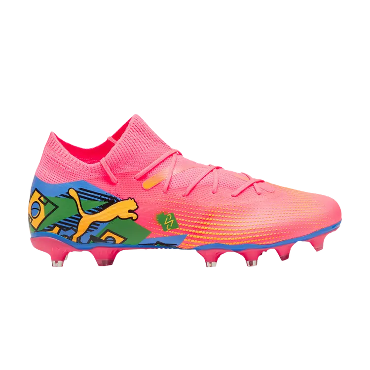 

Кроссовки Puma Neymar Jr. x Future 7 Match FG AG, розовый