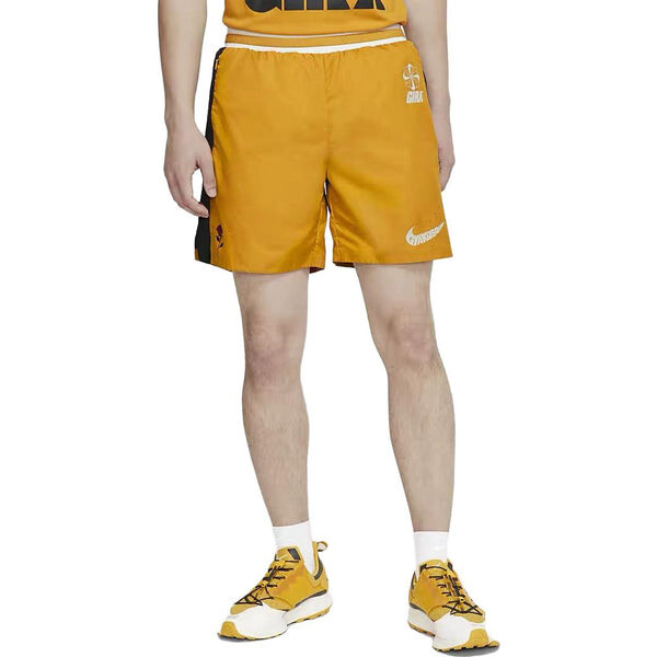Шорты lab x gyakusou shorts 'mineral yellow deep pewter sail' Nike, желтый — фото 3