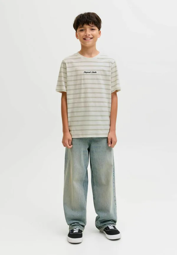 Детская футболка с принтом Jack & Jones Junior, Seagrass