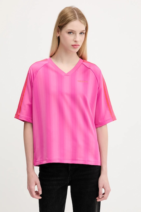 

Футболка Linear Tee Adidas Originals, фиолетовый