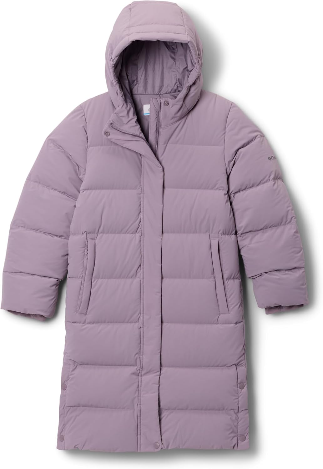 

Columbia девичья куртка Amaze Puff Long Hooded, Shale Purple