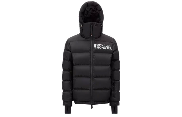 

Пуховик мужской черный Moncler