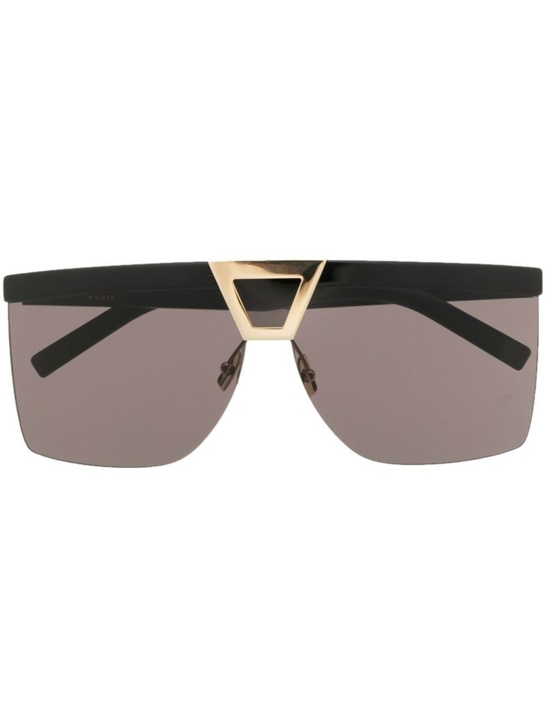 

Saint Laurent Eyewear солнцезащитные очки в квадратной оправе, черный