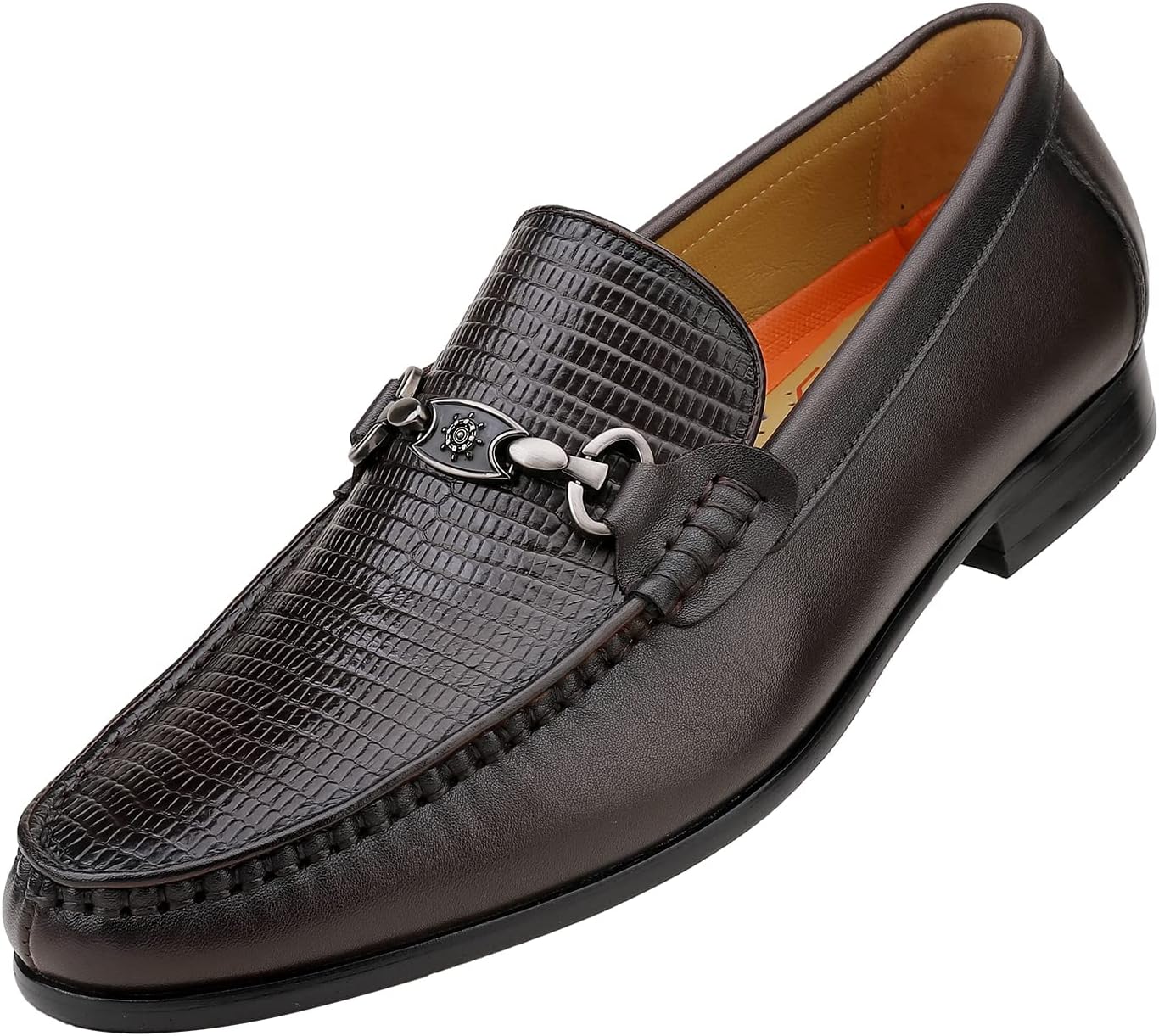 

Мужские черные классические туфли с ручной отделкой, кожаные слипоны-лоферы Penny для вечеринок и свадеб Generic