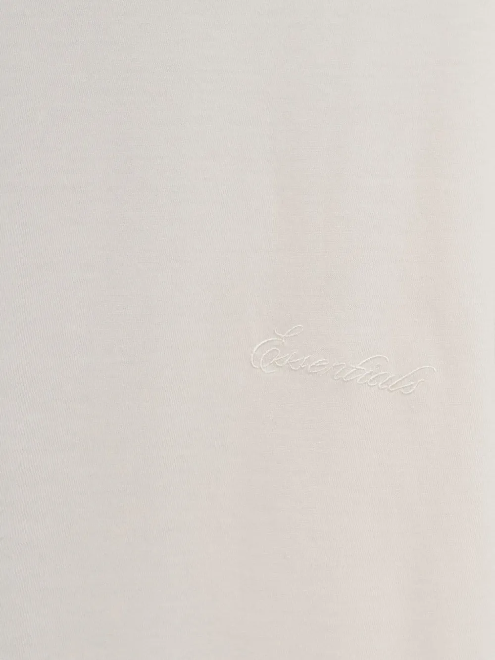 Футболка с вышитым логотипом Fear Of God Essentials, нейтральный — фото 3