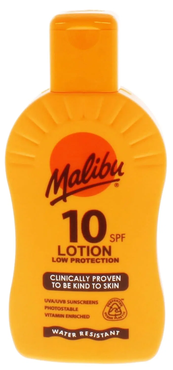 Солнцезащитный лосьон Malibu с SPF10, 200 мл Malibu