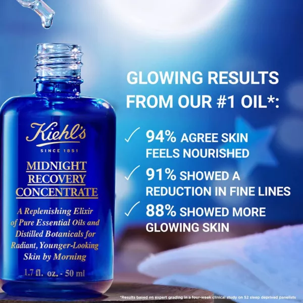 Масло для лица Kiehl's — Ночное восстанавливающее концентрированное увлажняющее Since, 97 г — фото 2