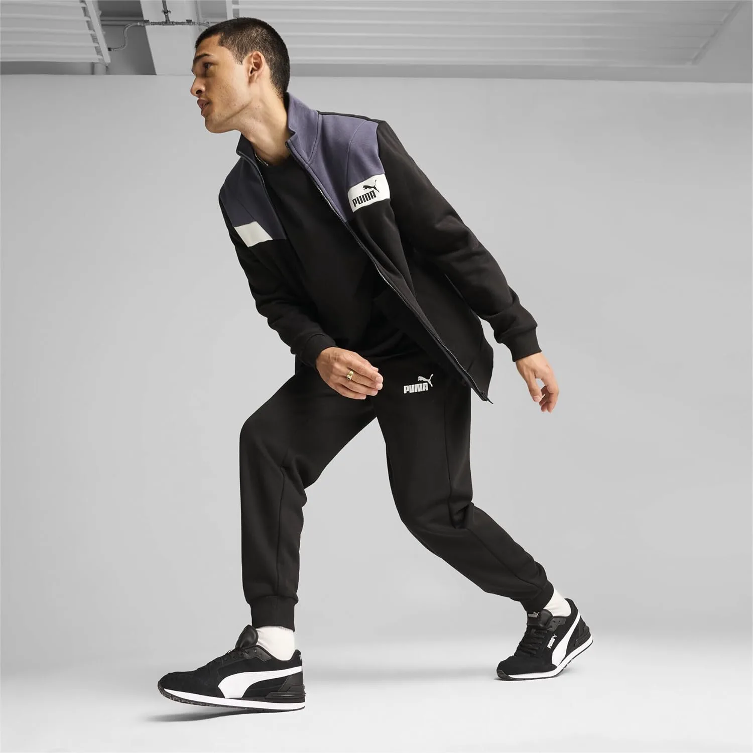 Кроссовки PUMA унисекс низкие, серебряный — фото 4