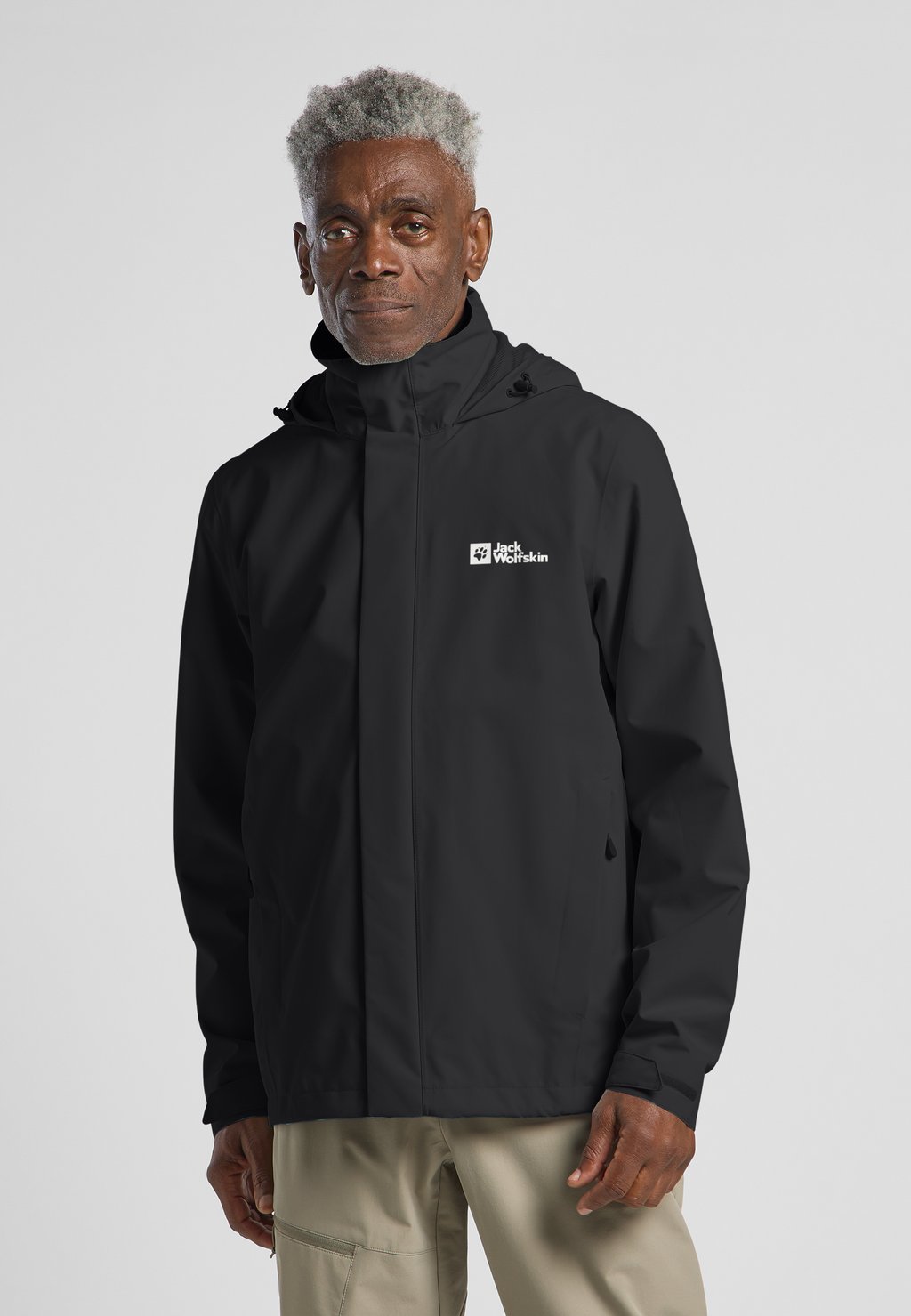 

Водонепроницаемая куртка TRAILTIME Jack Wolfskin, черный