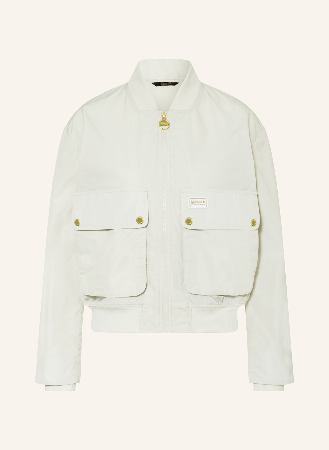 

Прия куртка Barbour International, экрю