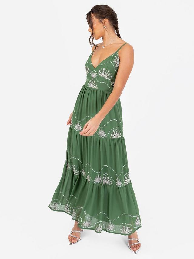 

Платье-миди Abstract с декоративными элементами Maya Deluxe