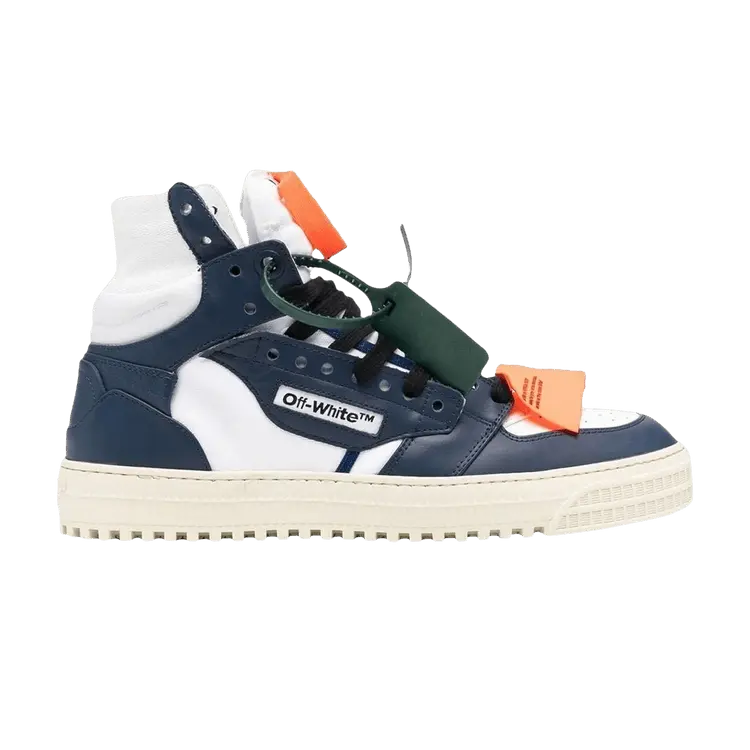 

Кроссовки Off-White Off-White Off-Court 3.0 High 'White Navy', белый