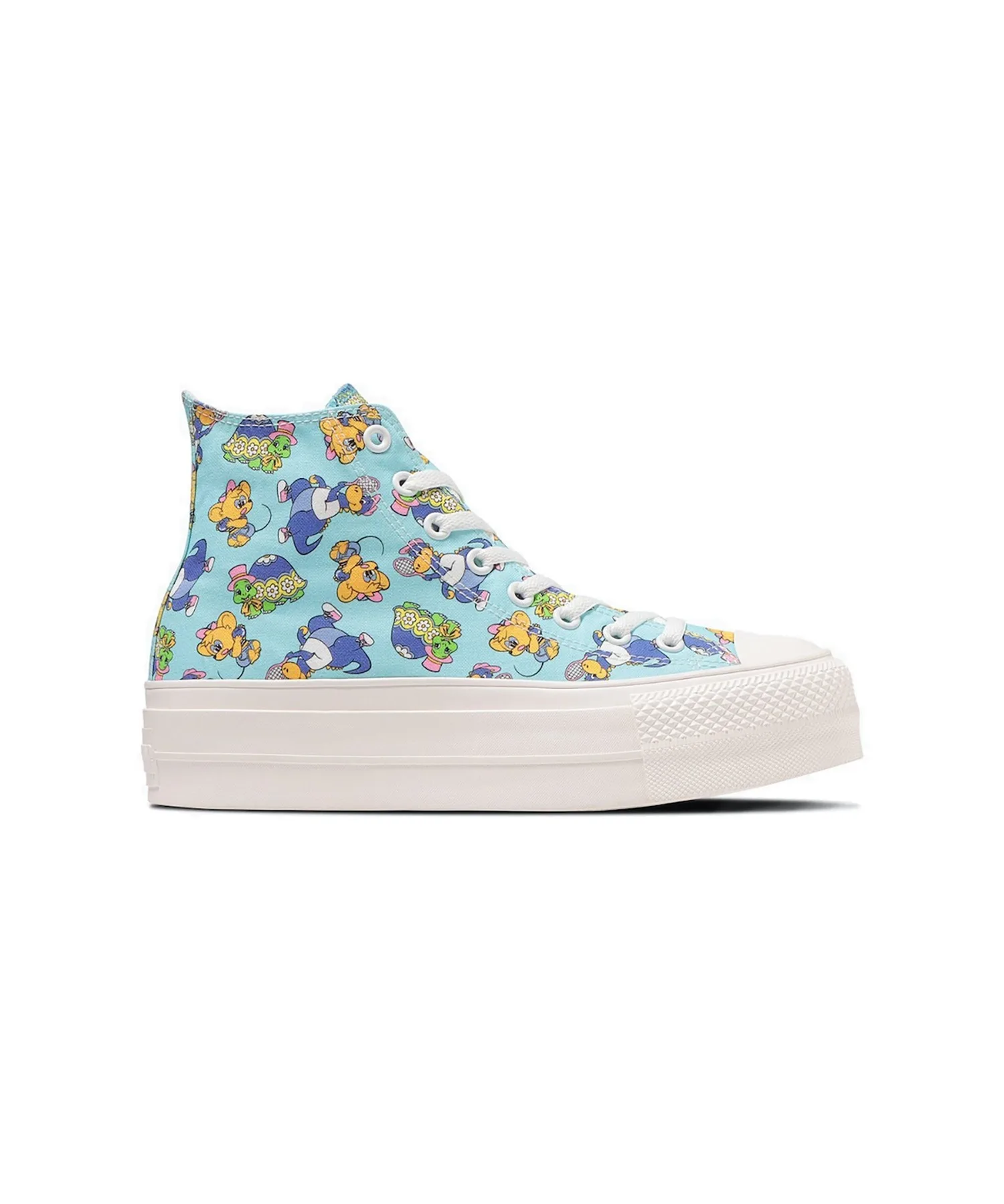 Унисекс высокие кеды с принтом Converse ALL STAR (R) LIFTED WATARU TOMINAGA HI небесно-голубые — фото 2