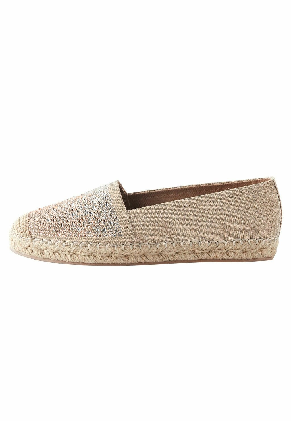 

Туфли парусиновые на танкетке Forever Comfort- Regular Fit Next, розовое золото