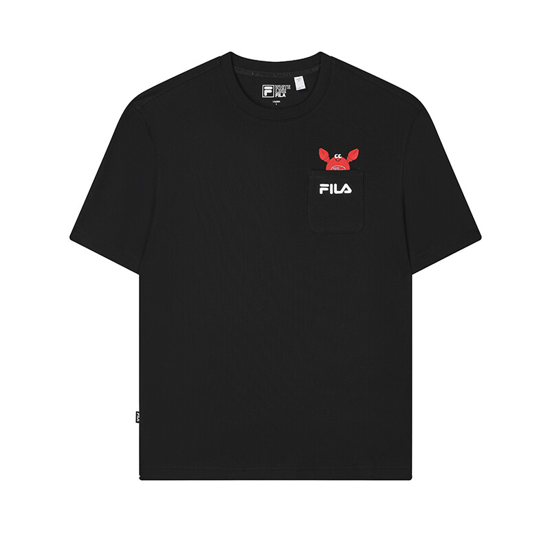 

ФИЛА Мужская футболка FILA, цвет Black