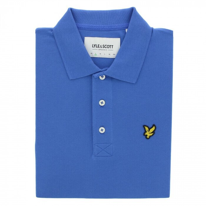 

Поло Lyle & Scott Plain Polo Shirt, синий