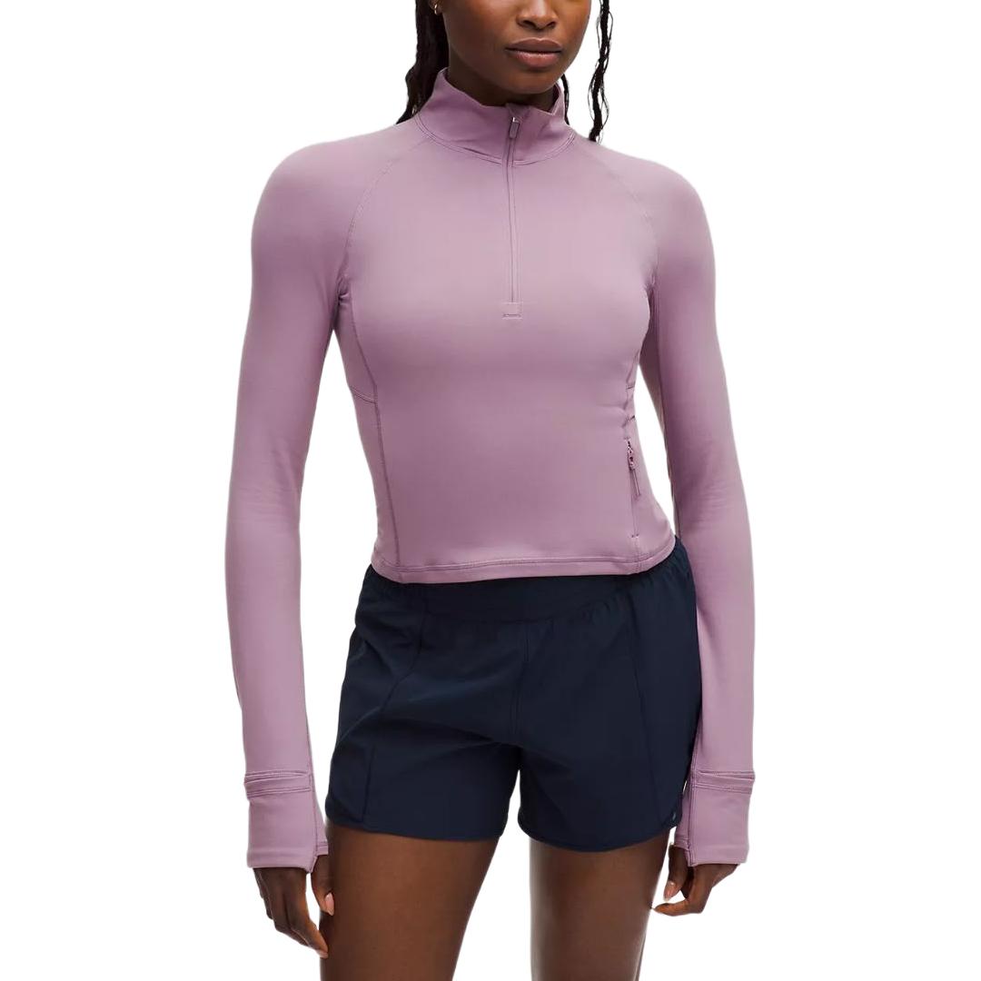 

Женская футболка Cropped Series Lululemon, лаванда