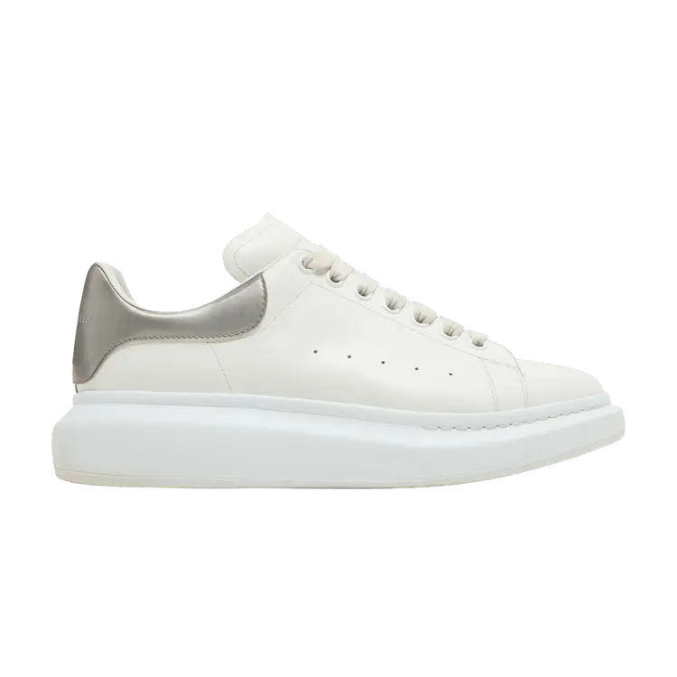 

Кроссовки Alexander McQueen Alexander McQueen Oversized Sneaker 'White Metallic Platinum', белый