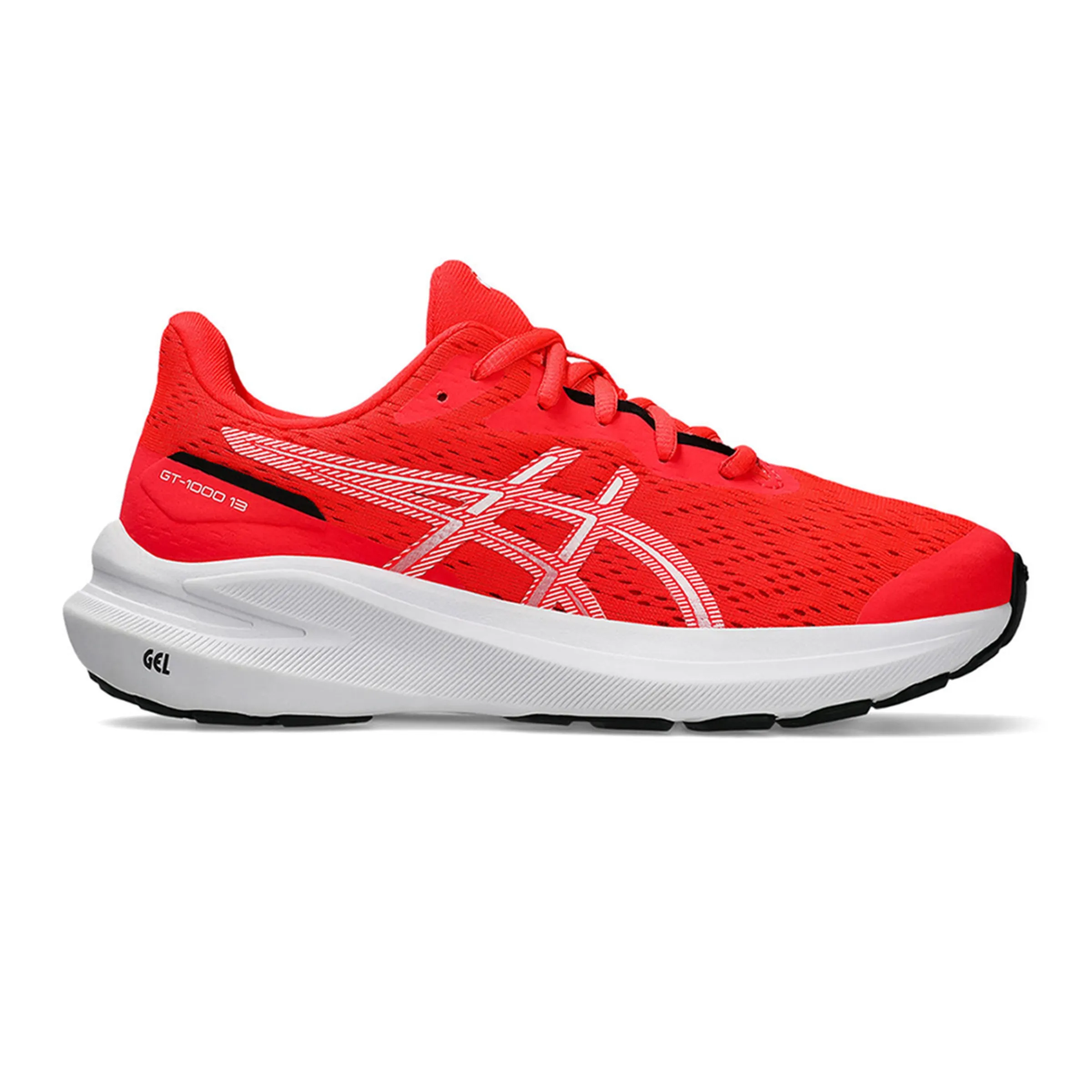 

Детские беговые кроссовки GT-1000 13 GS Asics, красный/белый