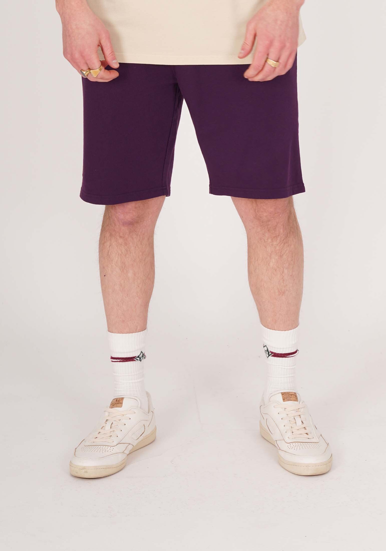 

Спортивные брюки HONESTY RULES Shorts Frech Terry Jogging, цвет dark purple