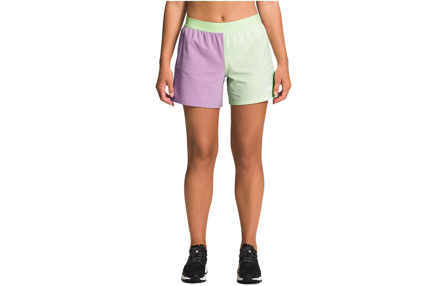 

Повседневные шорты женские цвета: бирюзовый/черный/белый/фуксия Dream The North Face