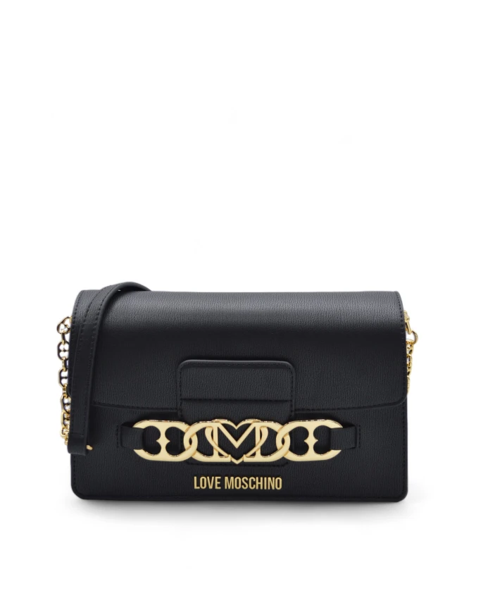 

Сумка через плечо Iconic с логотипом Love Moschino, черный