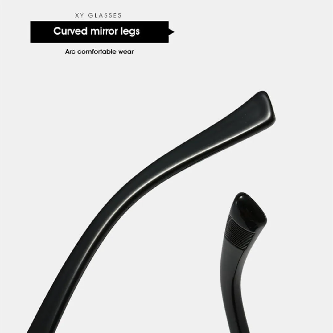 

Ретро-солнцезащитные очки с двойным градиентом для женщин, стильная оправа из двух цветов, простой тренд для мужчин, защита от УФ-излучения UV400 TVTBBVV, Black Brown