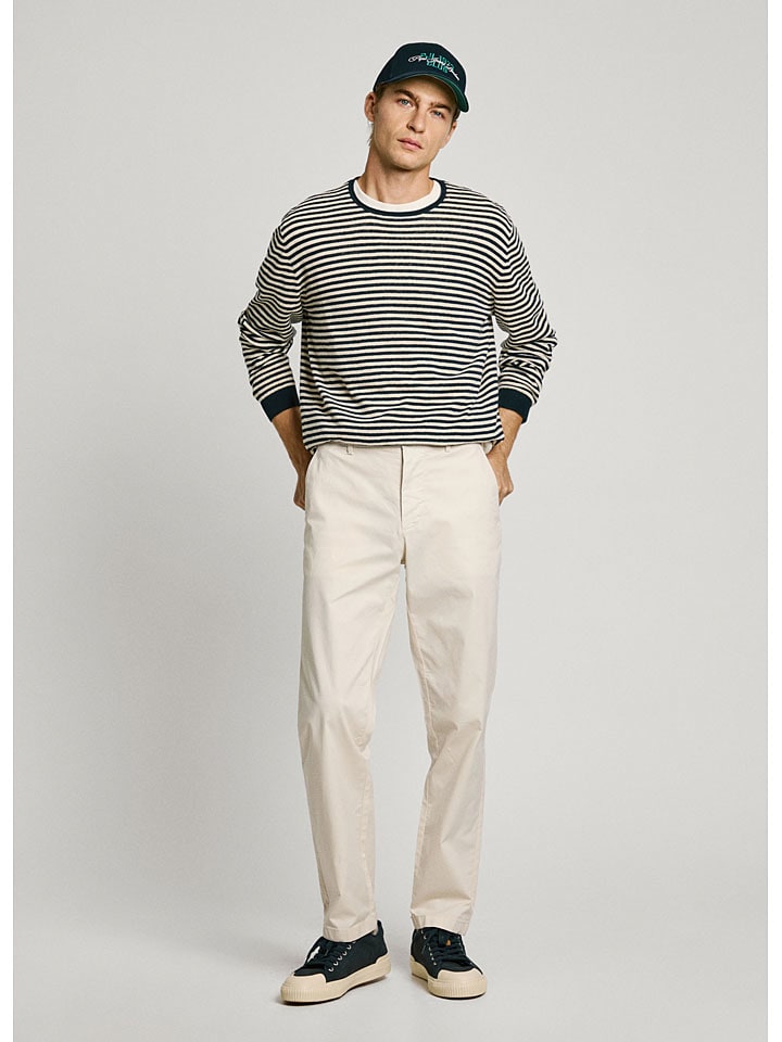 

Брюки чинос Poplin Pepe Jeans, кремовый