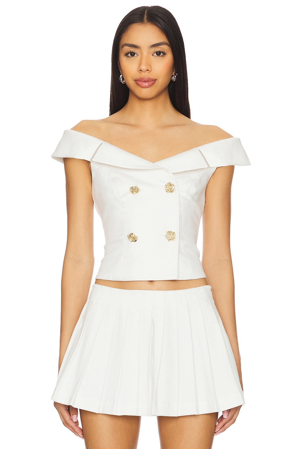 

Топ Genevieve Majorelle, white