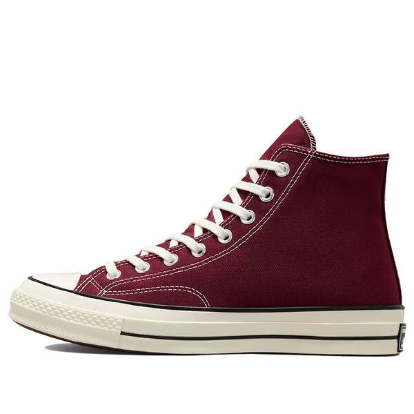 

Кроссовки Converse Chuck 70 High 'Recycled Canvas - Deep Bordeaux', цвет wine, Коричневый, Кроссовки Converse Chuck 70 High 'Recycled Canvas - Deep Bordeaux', цвет wine