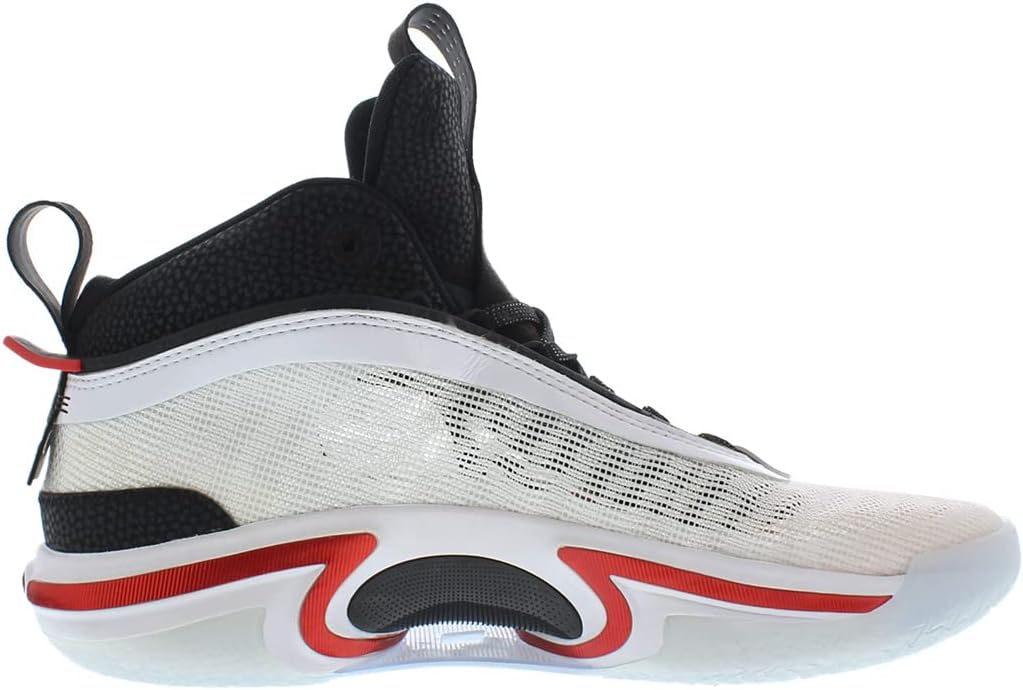 Мужские кроссовки Nike Air Flight Lite Mid, белый/черный/красный — фото 3