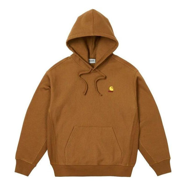 

Толстовка x carhartt wip hoodie 'hamilton brown/tobacco' Palace, коричневый