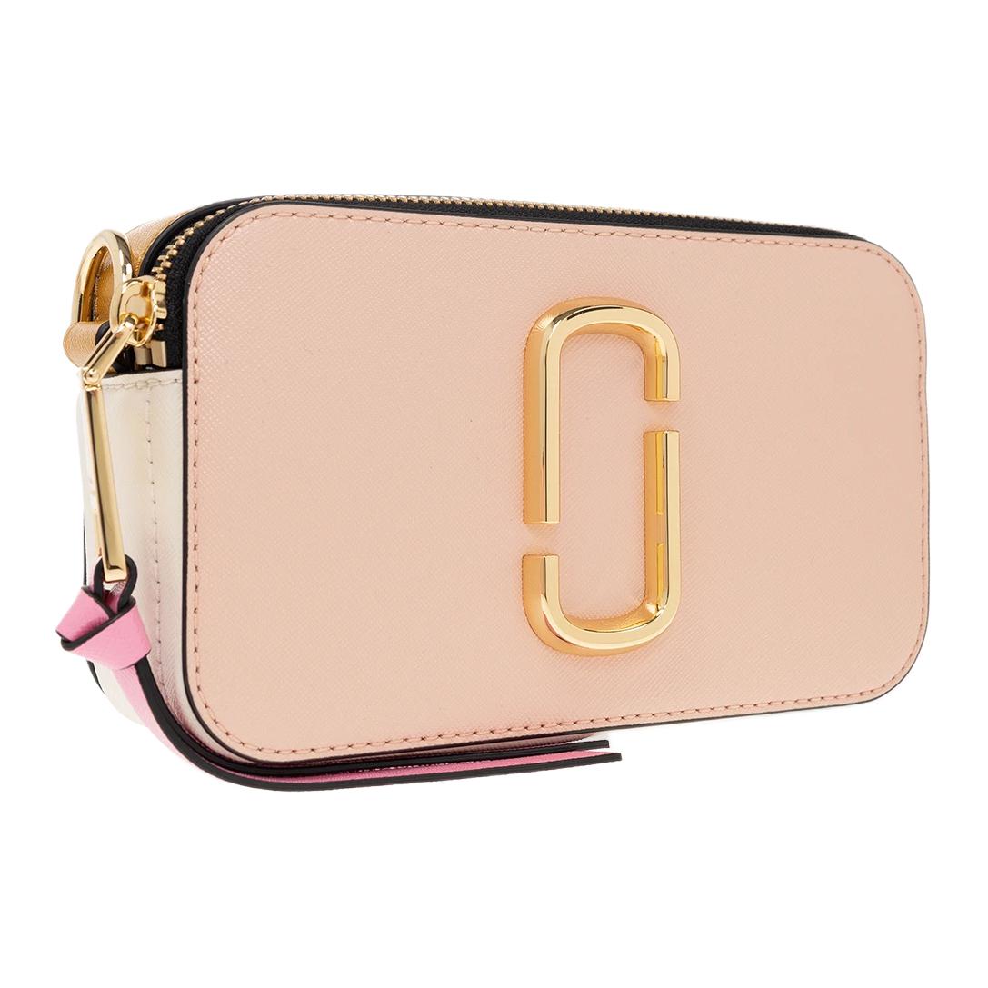 MARC JACOBS Кожаная сумка через плечо, женская розовая Crossbody Bag — фото 2