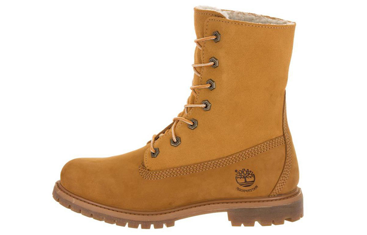 Ботинки женские желтые Timberland