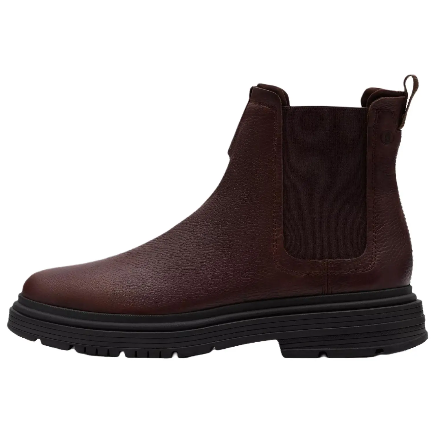 Clarks Ботинки Badbury Easy Chelsea мужские темно-коричневые