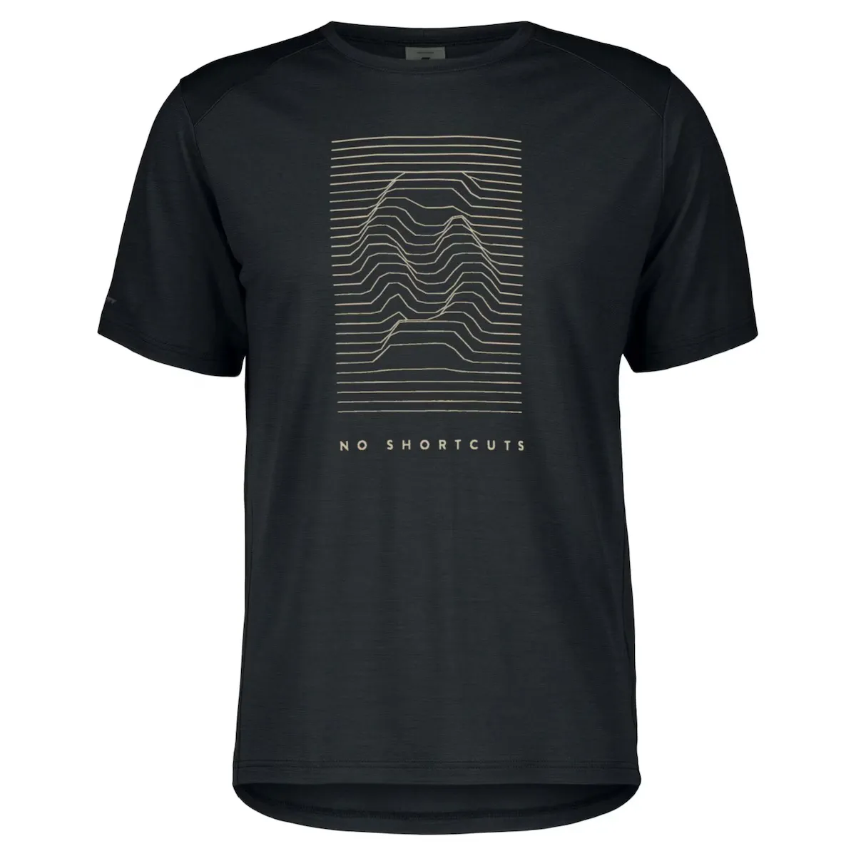 

Футболка Scott Men's DEFINED MERINO GRAPHIC SS Mountain, чёрный