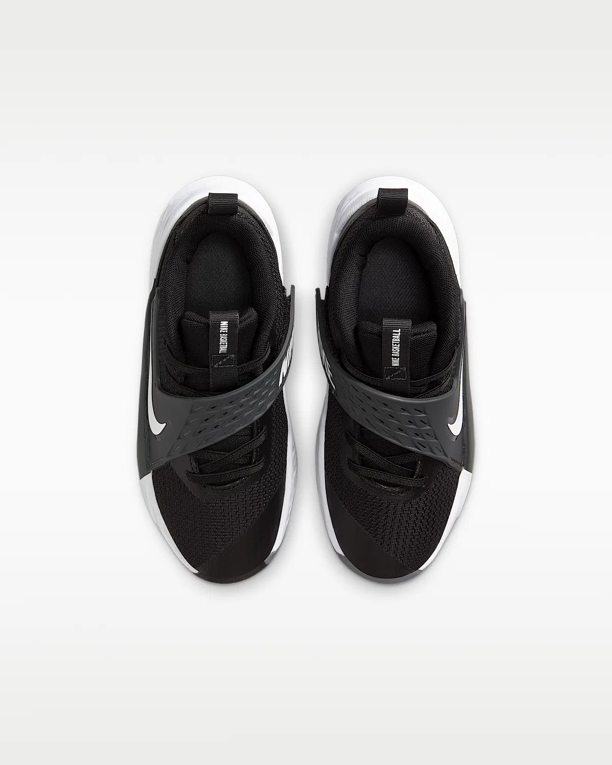 Детские кроссовки Nike Team Hustle D 12, Black/Anthracite/White — фото 4