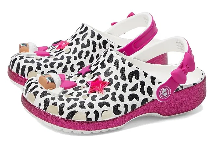 Клоги Crocs Kids LOL Surprise Diva, Black/White