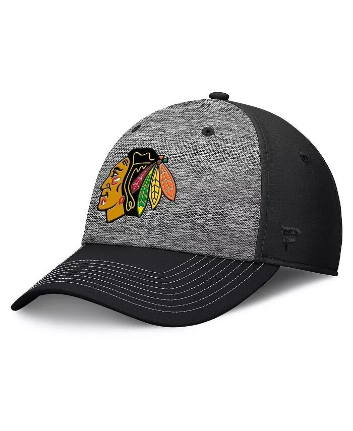 

Мужская серо-черная бейсболка Chicago Blackhawks Fundamental Top Shelf 2-Tone Flex Fanatics