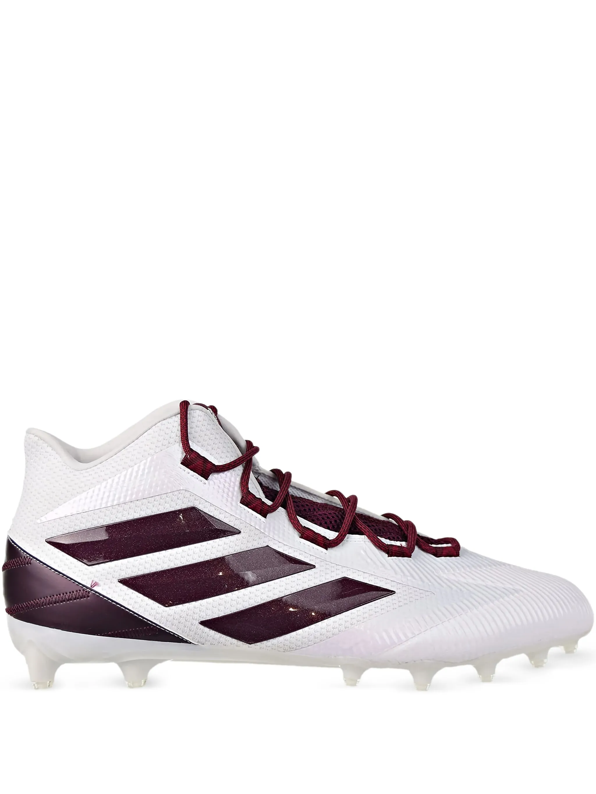 

Кроссовки Freak Carbon Mid Cleats Cloud White/Maroon/Collegiate Adidas, белый