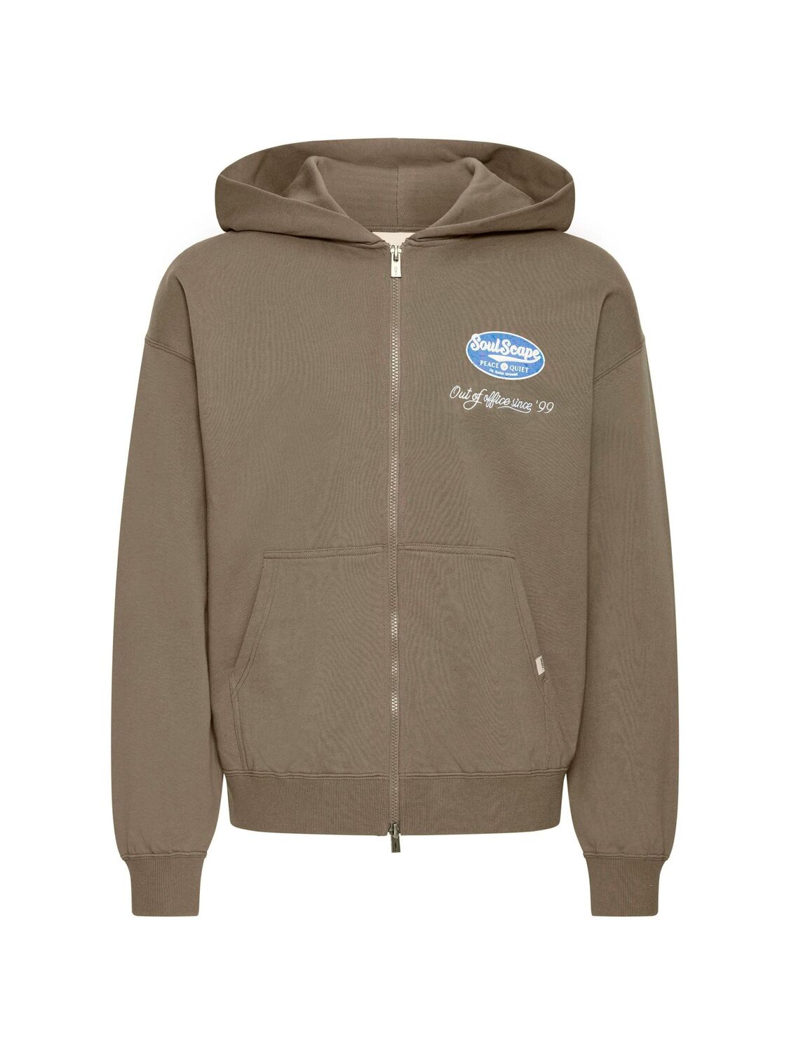 

!Solid Толстовка с молнией 'SDTruxton' в темно-коричневом цвете, Коричневый, !Solid Толстовка с молнией 'SDTruxton' в темно-коричневом цвете