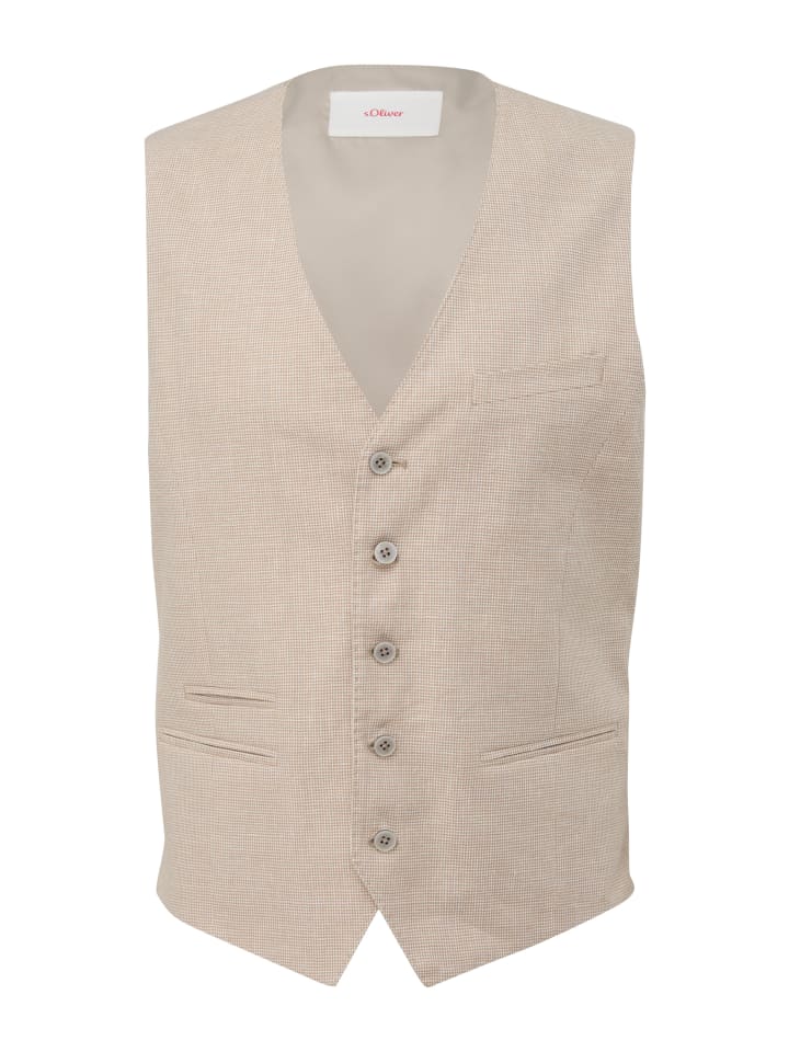 

s.Oliver Жилет для помещений S.ONICE в 84N1_песчаник